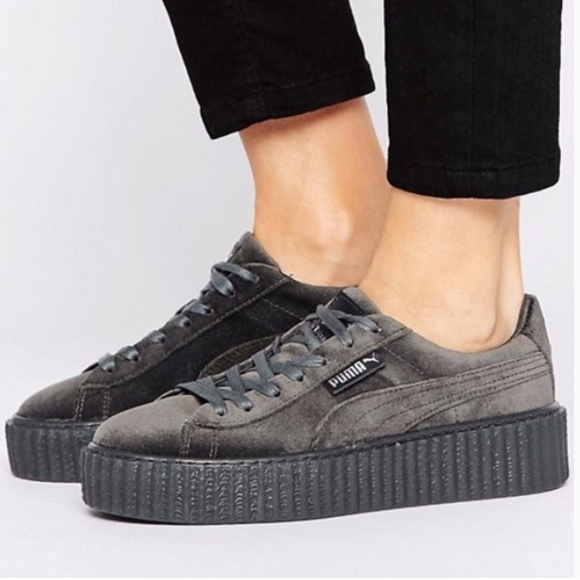 puma rihanna grey